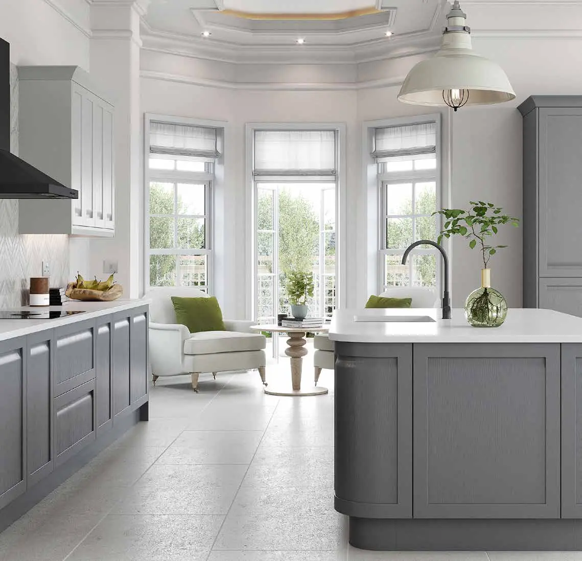 Grantham contemporary shaker kitchen