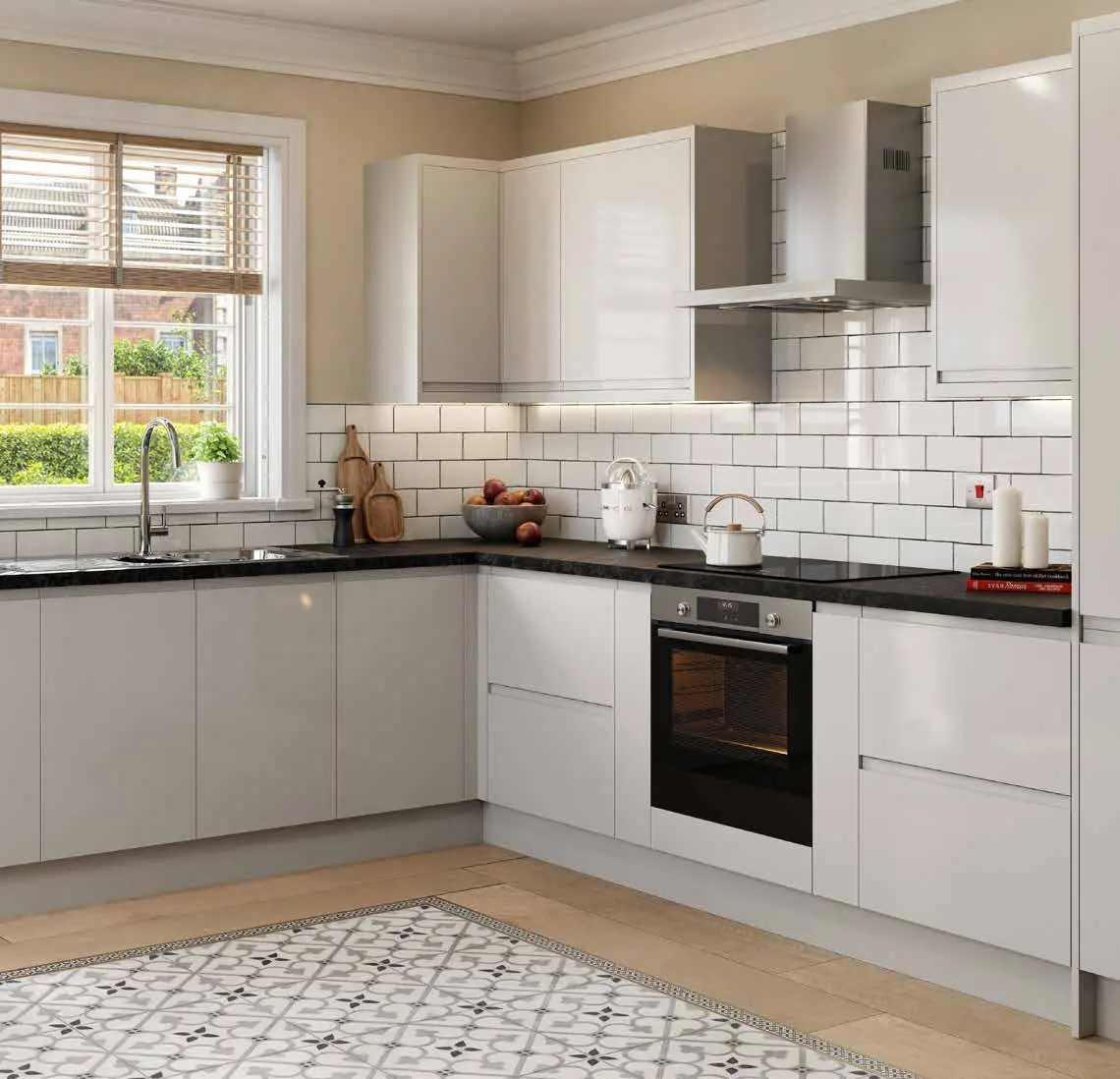 Modus Senza contemporary handleless kitchen