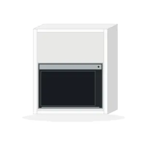 500 mm MW Housing (Med Wall 720 mm H) — visualisation; appliance not included; configuration unverified