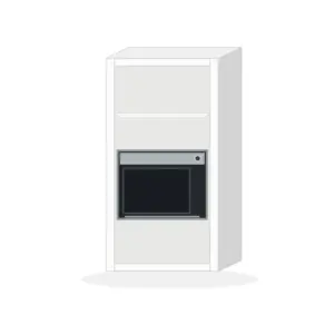 600 mm Low Oven Housing Type G (1825 H) — visualisation; appliance not included; configuration unverified