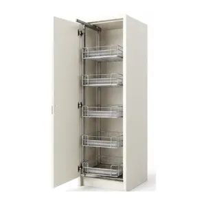 600 mm Pull Out Larder 1250 H — visualisation; appliance not included; configuration unverified; reference-family illustration