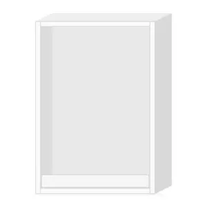 500mm Extractor Housing Wall Cabinet – 720mm High — conceptual cabinet illustration
