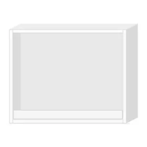900mm Extractor Housing Wall Cabinet – 720mm High — conceptual cabinet illustration
